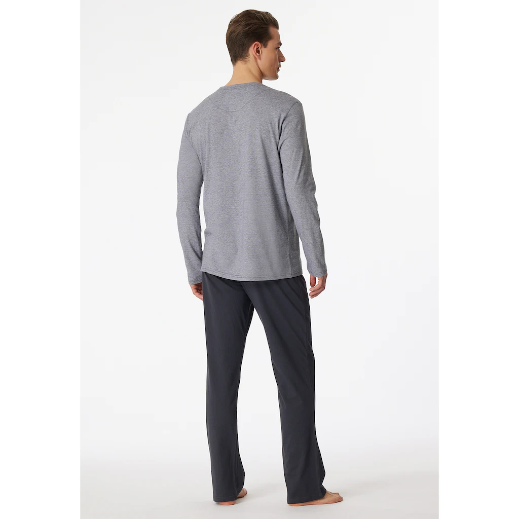 Schiesser Pyjama »"selected Premium Inspiration"« (2 Tlg.) Mit Praktischer Knopfleiste Online Kaufen