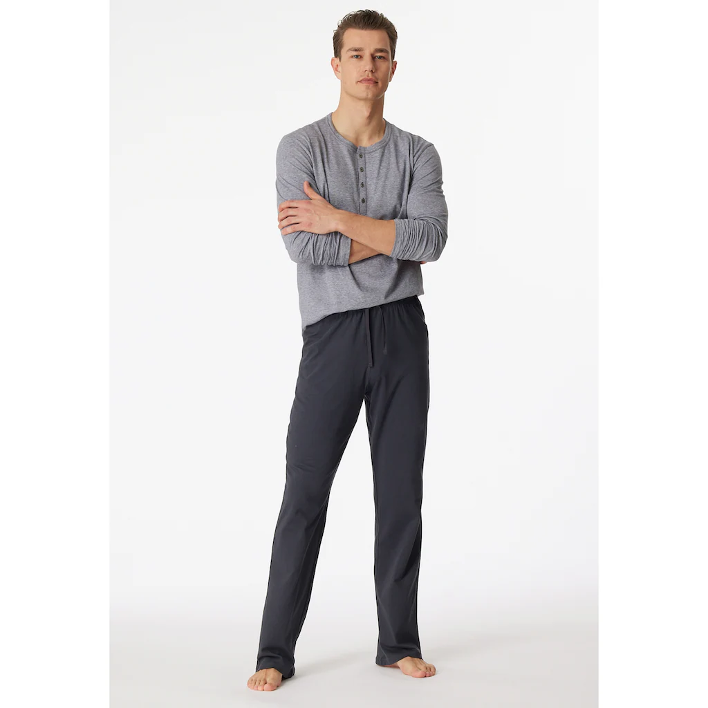 Schiesser Pyjama »"selected premium inspiration"« (2 tlg.) mit praktischer Knopfleiste online kaufen