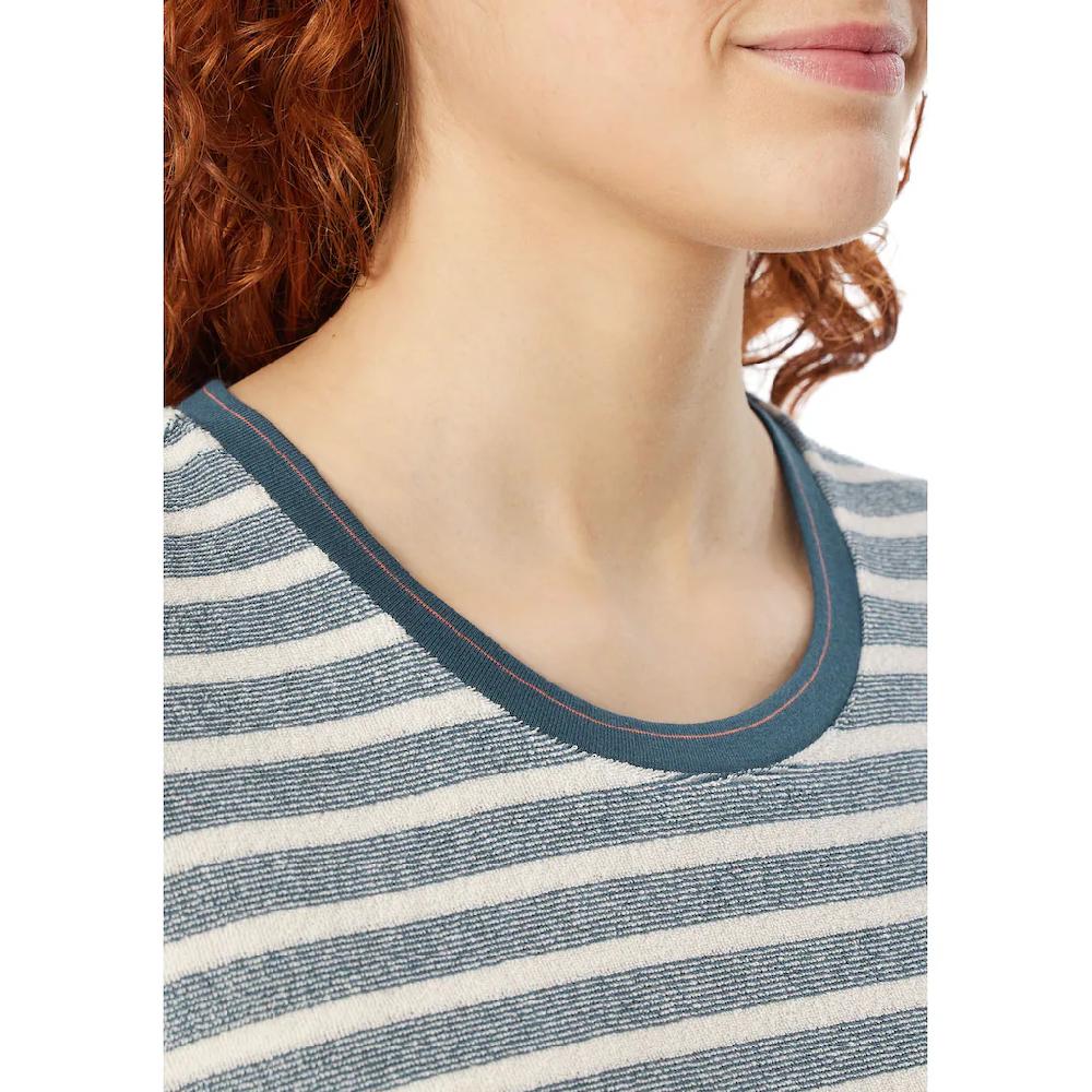 Schiesser Schlafanzug »"Casual Essentials"« (2 Tlg.) Mit Kontrastbesatz Am Ausschnitt Bestellen