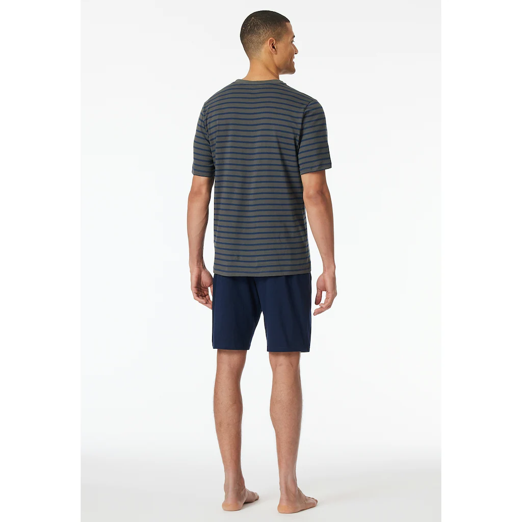 Schiesser Shorty »"Casual Essentials"« (2 Tlg.) Mit Streifen Online Kaufen
