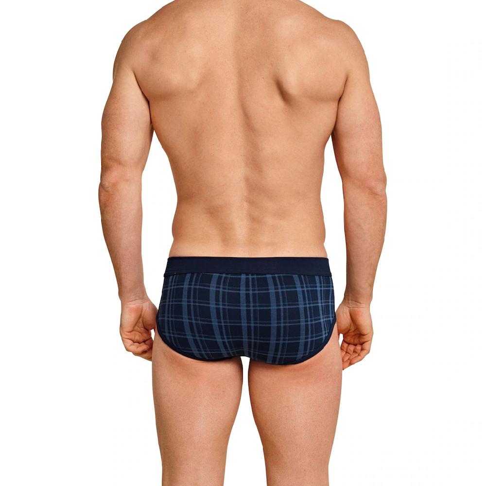 Schiesser Slip »"Original Classics"« (2er-Pack) Mit Kontrastfarbenem Karomuster Online Kaufen