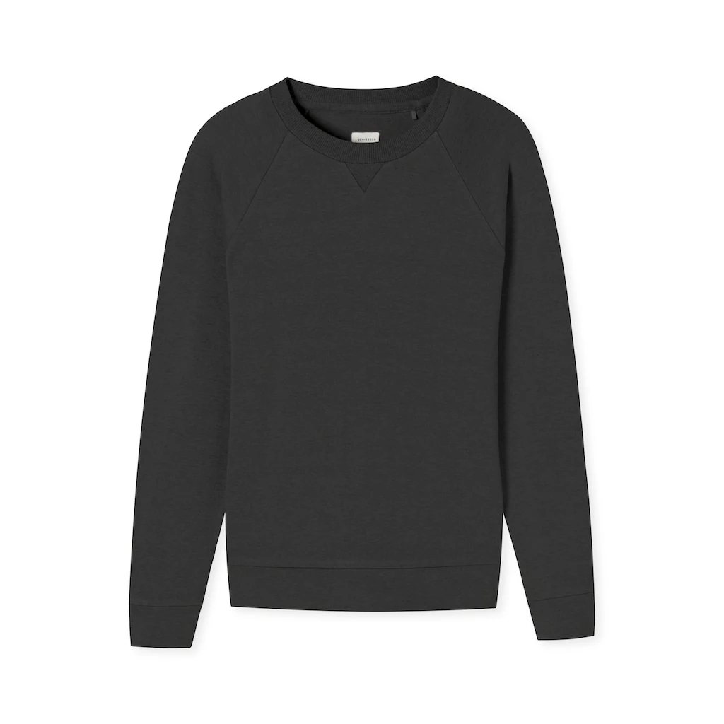 Schiesser Sweatshirt »"Mix+Relax"« (-) Mit Geripptem Halsausschnitt Mit V-förmigem Einsatz Vorne