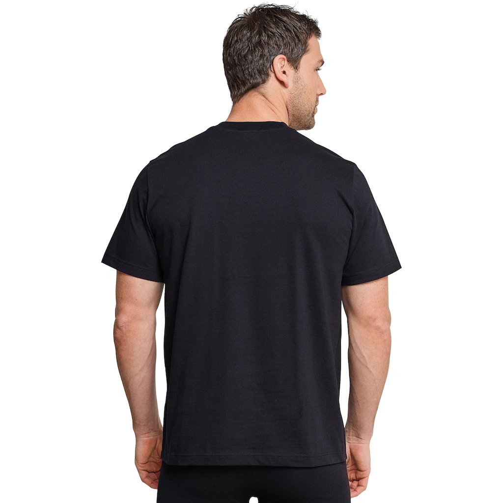 Schiesser T-Shirt »"Essentials"« (2er-Pack) Mit Rundhalsausschnitt