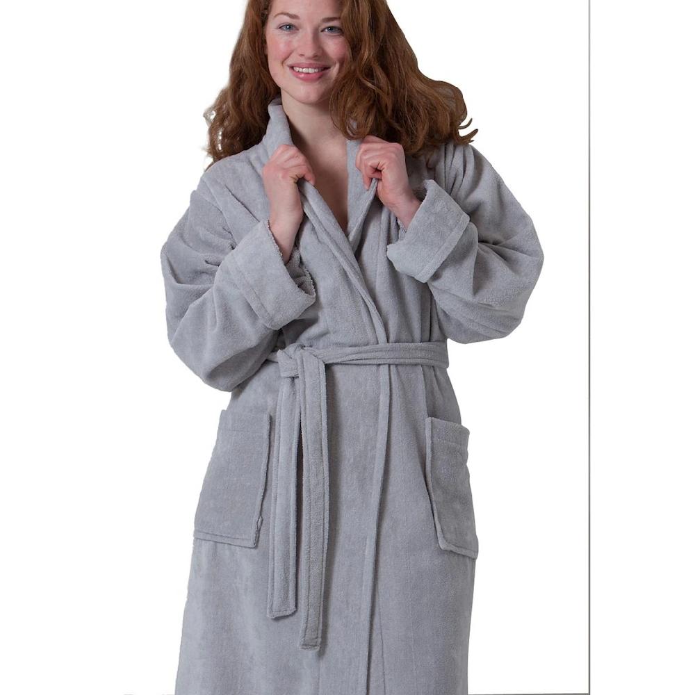 Seahorse Bademantel »Seahorse Pure Unisex« (1 St.) Langarm Aufgesetzte Taschen