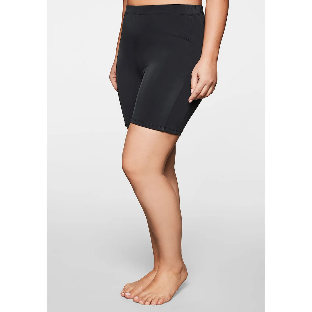 Sheego Badehose »Große Größen« mit Raffung Shape-Radlerschnitt kaufen
