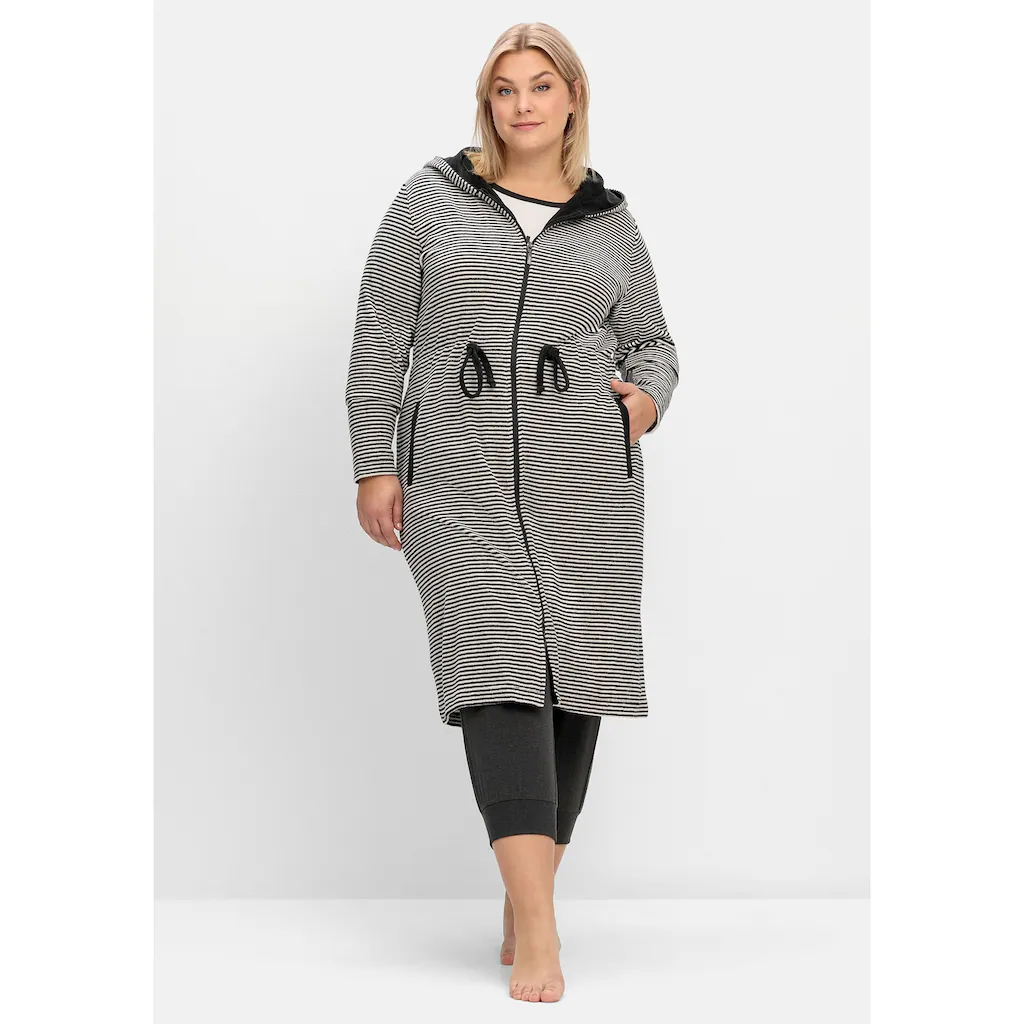 Sheego Bademantel »Große Größen« mit hohem Baumwollanteil