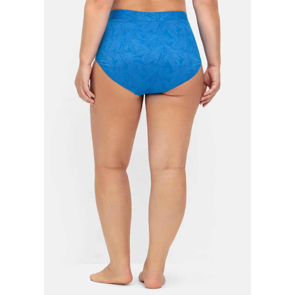 Sheego Bikini-Hose »Große Größen« Mit Blumen-Struktur