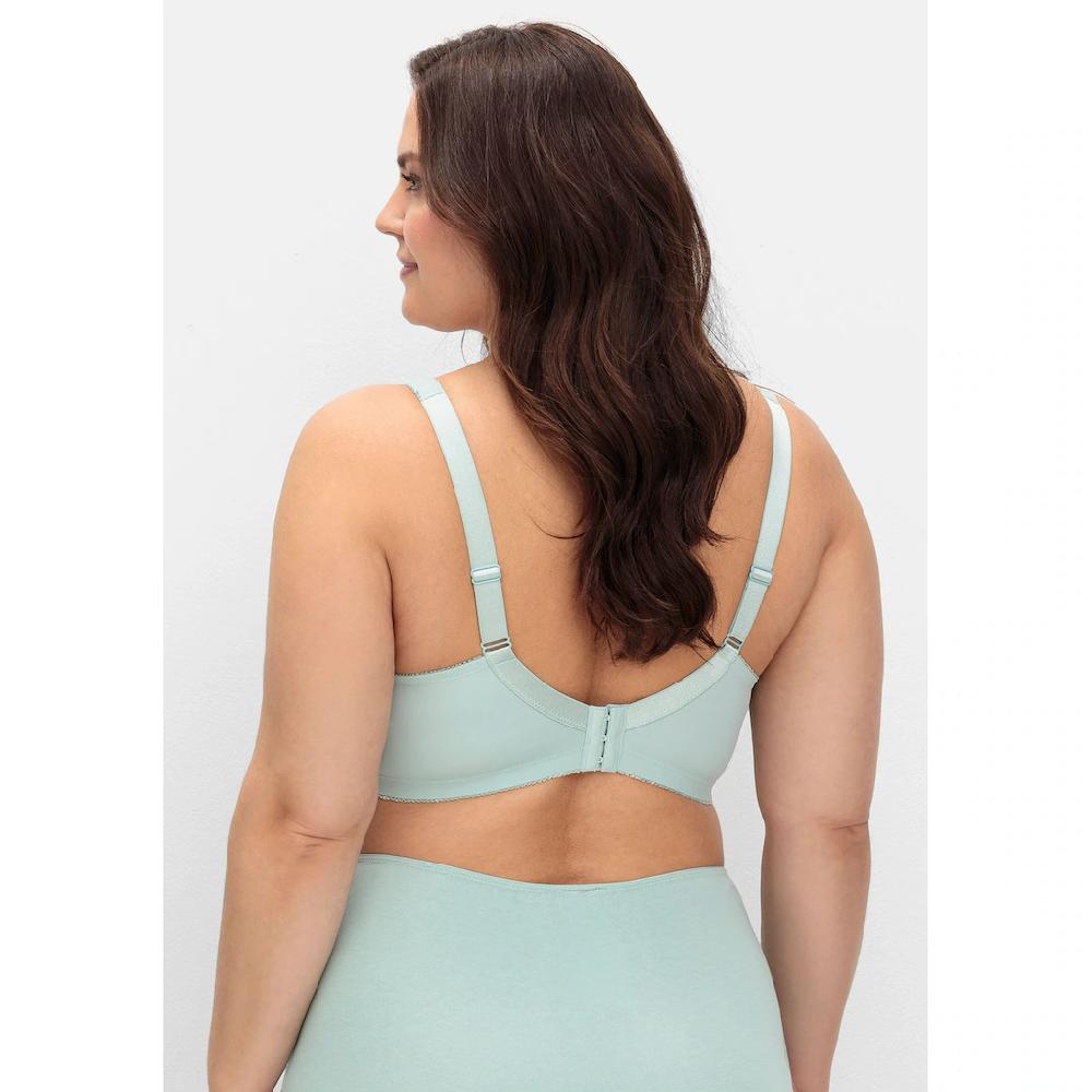 Sheego Bügel-BH »Große Größen« Mit Leicht Transparenter Spitze Kaufen