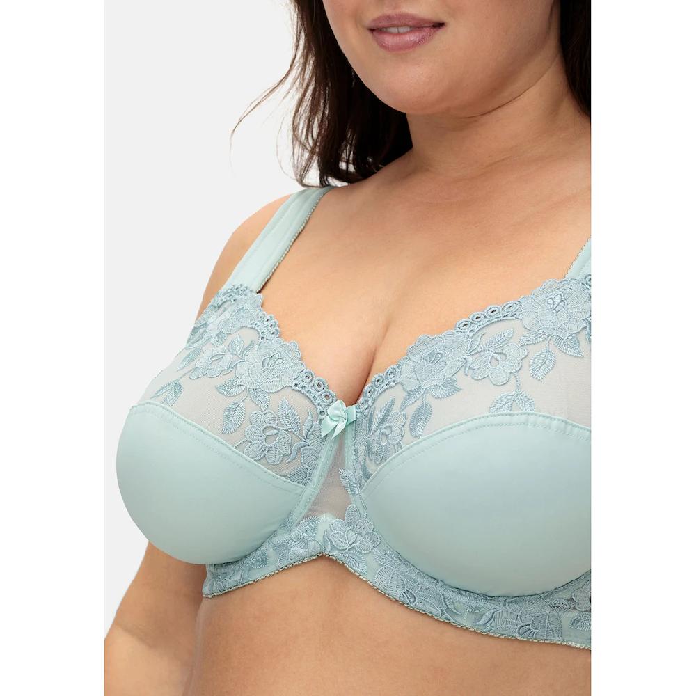 Sheego Bügel-BH »Große Größen« Mit Leicht Transparenter Spitze Kaufen