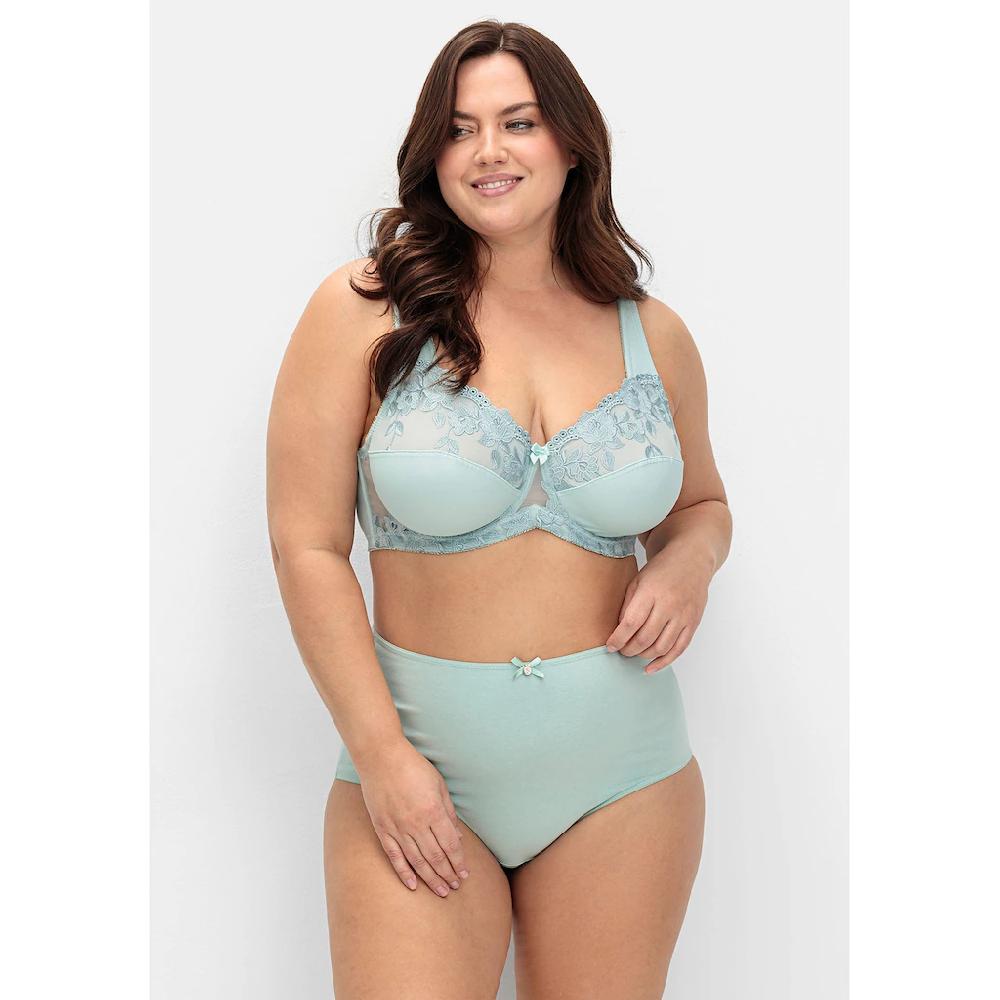 Sheego Bügel-BH »Große Größen« Mit Leicht Transparenter Spitze Kaufen