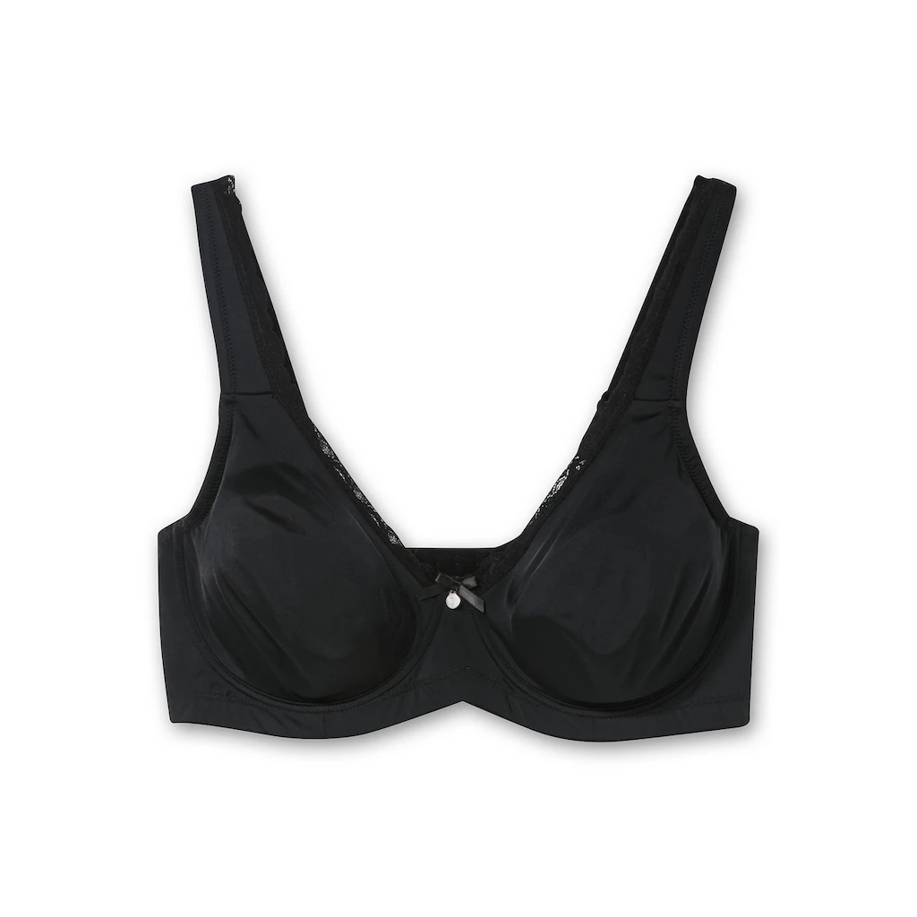 Sheego Bügel-BH »Große Größen« Mit Spitzenbesatz Und Nahtlosen Cups Online Kaufen