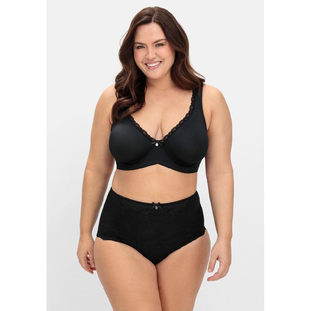 Sheego Bügel-BH »Große Größen« mit Spitzenbesatz und nahtlosen Cups online kaufen