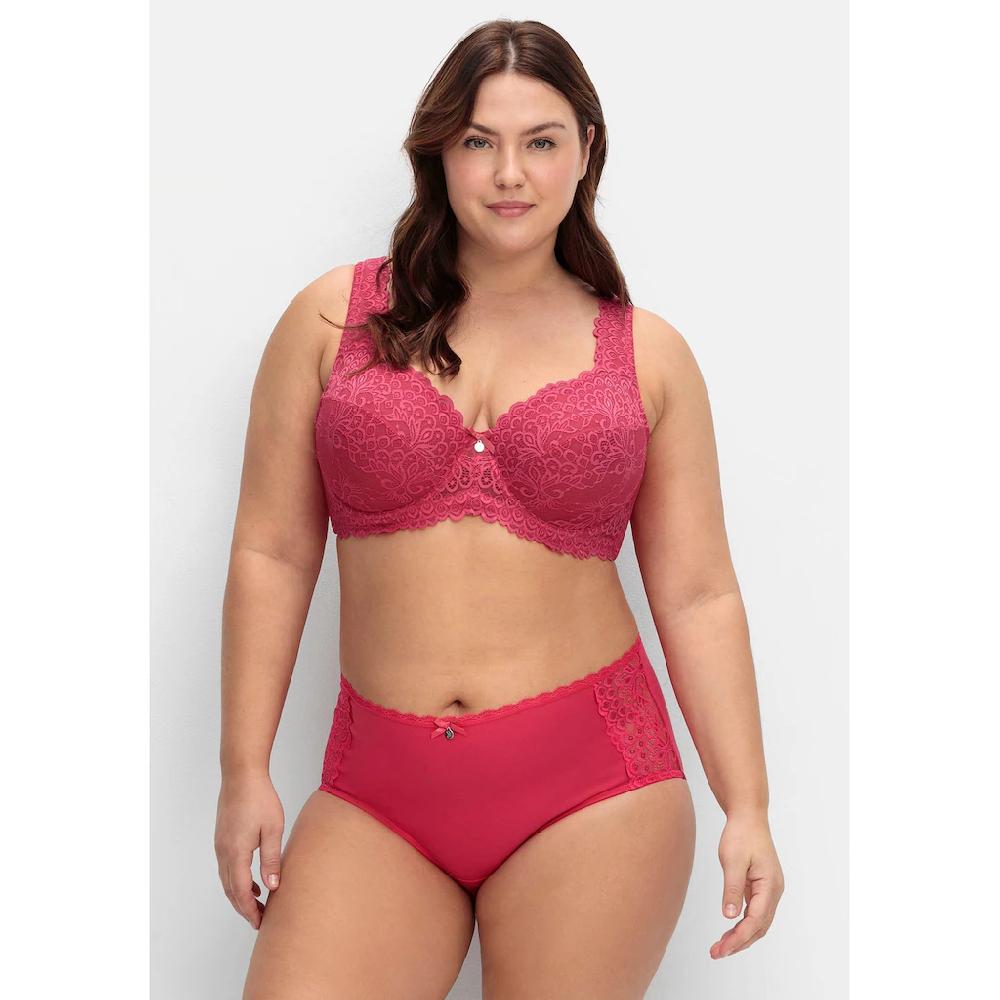 Sheego Bügel-BH »Große Größen« Mit Stickerei-Spitze Online Kaufen