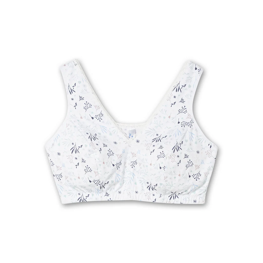 Sheego Bügelloser BH »Große Größen« In Bustier-Form Mit Blumenmuster Online Kaufen