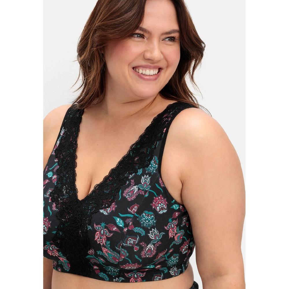 Sheego Bügelloser BH »Große Größen« In Bustier-Form Mit Spitzenborte Bestellen