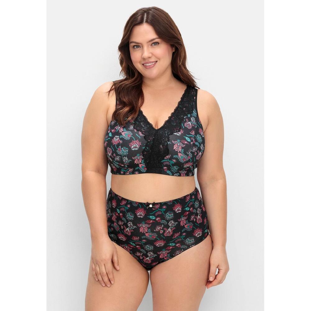 Sheego Bügelloser BH »Große Größen« In Bustier-Form Mit Spitzenborte Bestellen