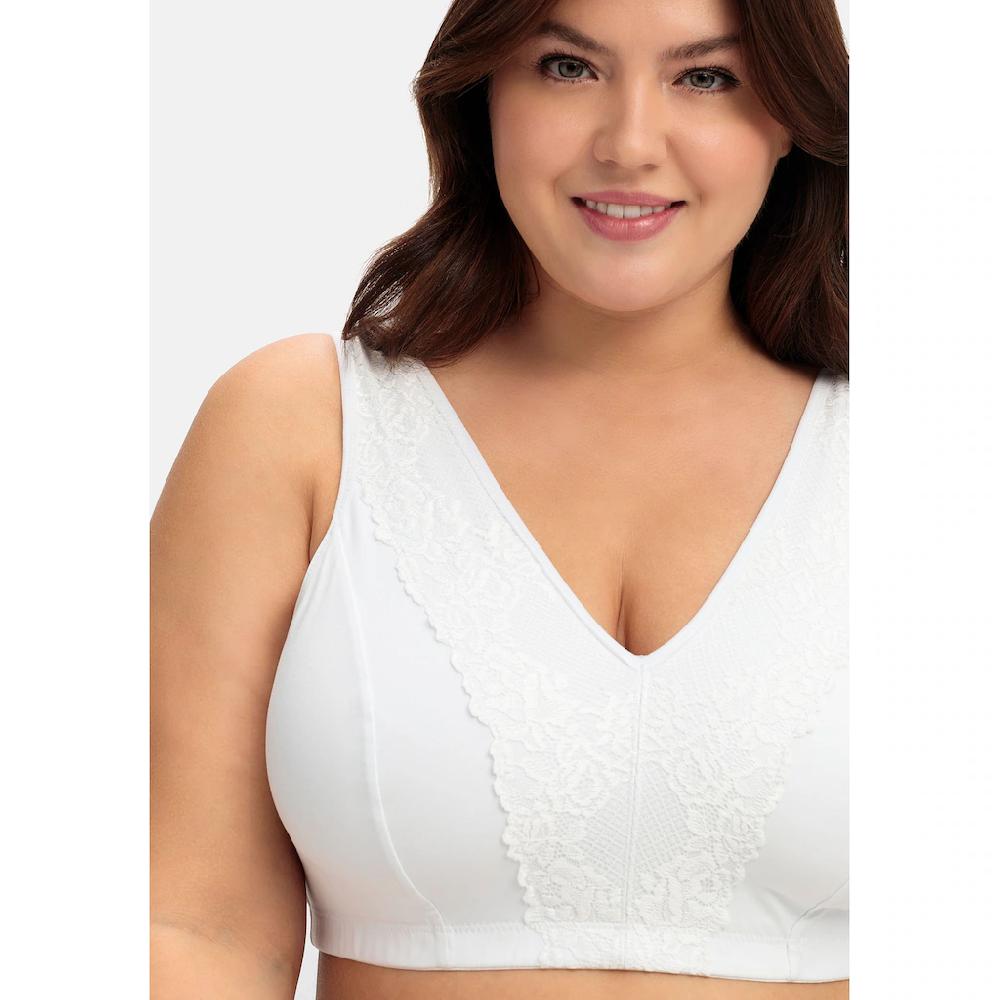 Sheego Bügelloser BH »Große Größen« In Verschlussloser Bustier-Form ▷ Für