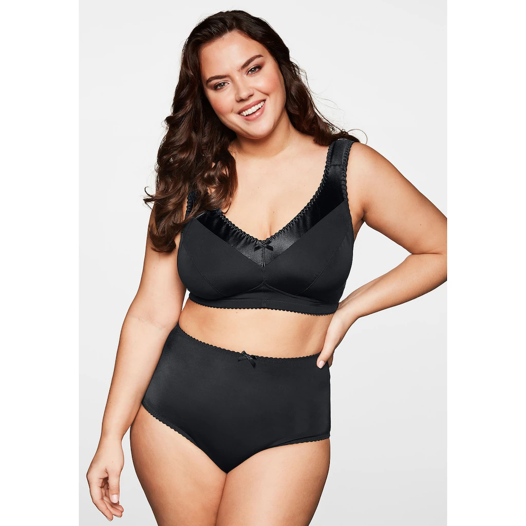 Sheego Bügelloser BH »Große Größen« Mit Breiten Wattierten Trägern Bestellen
