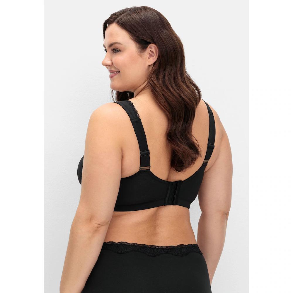 Sheego Bügelloser BH »Große Größen« Mit Dekorativer Spitzenkante Kaufen