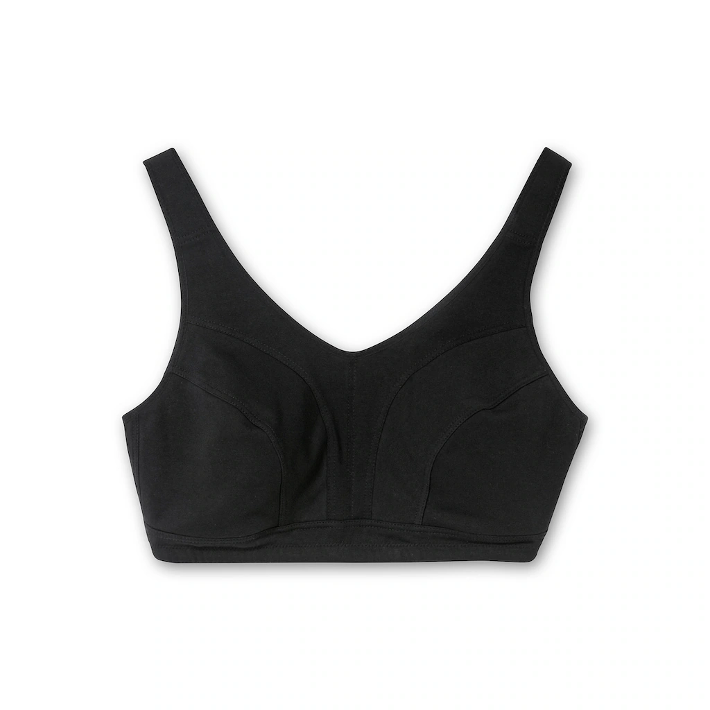 Sheego Bügelloser BH »Große Größen« Mit Leicht Transparenten Mesh-Einsätzen ▷ Für