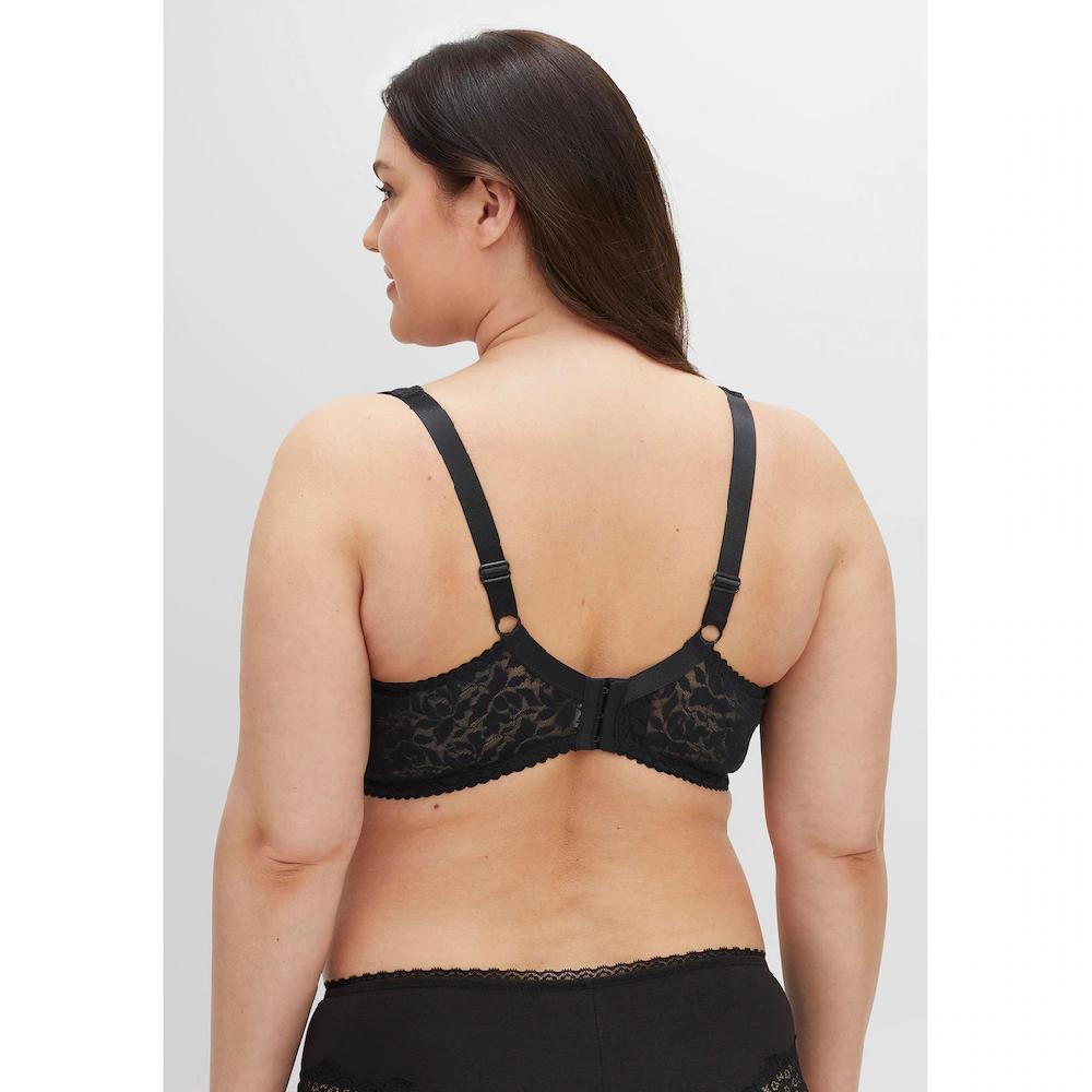 Sheego Bügelloser BH »Große Größen« Mit Seitenstützen Dreigeteilte Cups Kaufen
