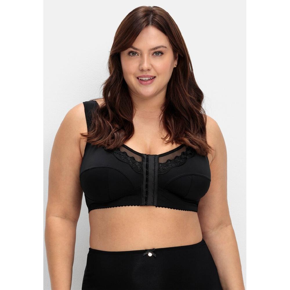 Sheego Bügelloser BH »Große Größen« mit Spitze und Vorderverschluss online kaufen