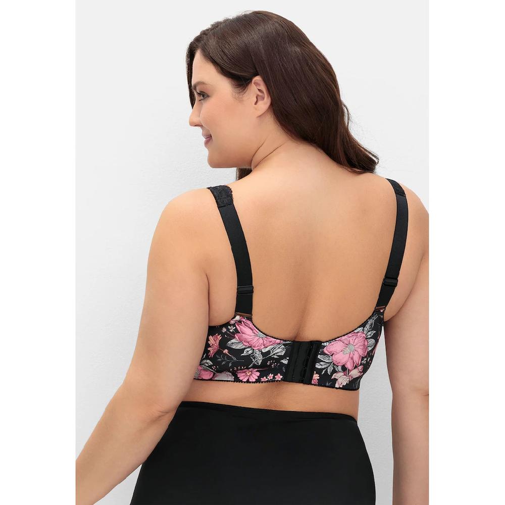 Sheego Bügelloser BH »Große Größen« Mit Stützendem Mesh-Innenfutter ▷ Für