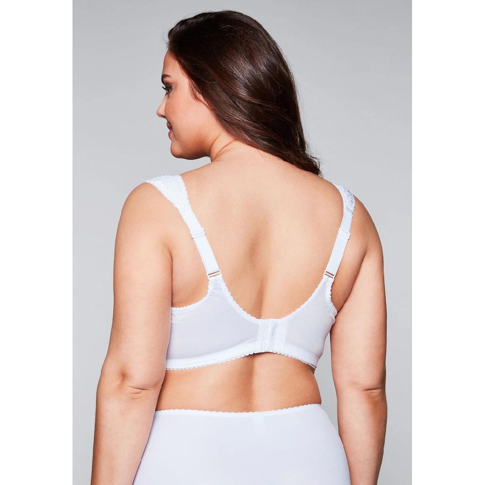 Sheego Bügelloser BH »Große Größen« Mit Wattierten Cups Und Spitze Online Kaufen