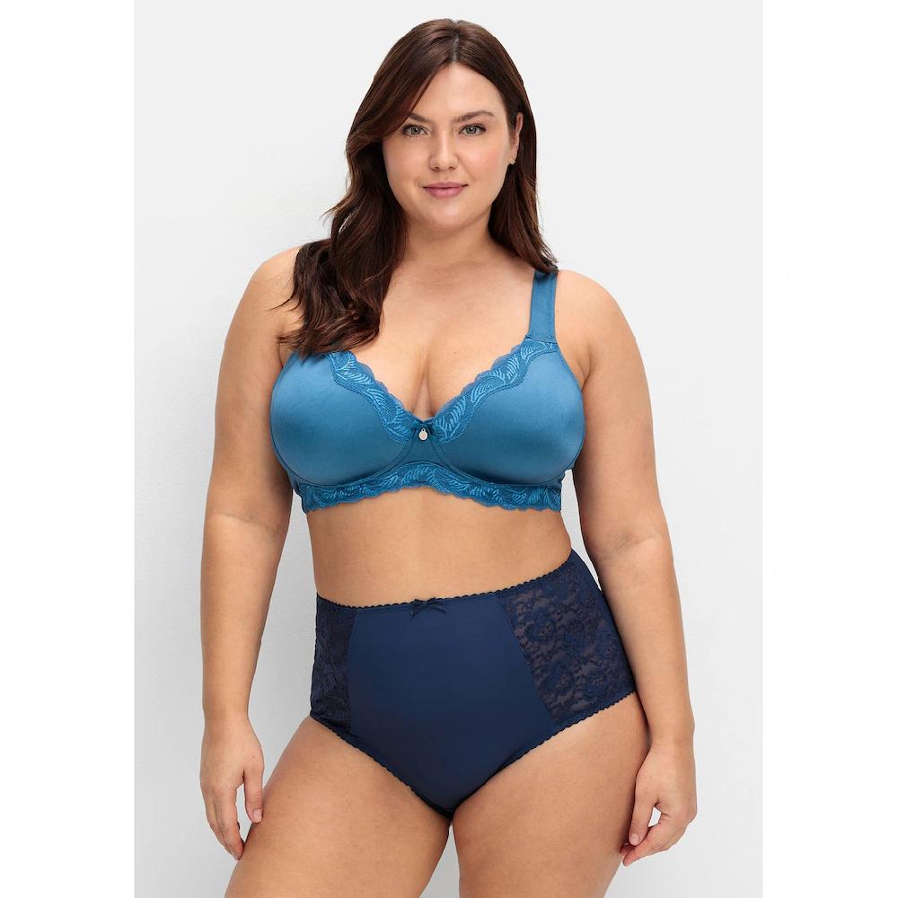 Sheego Bügelloser BH »Große Größen« Mit Wattierten Cups Und Feiner Spitze ▷ Für