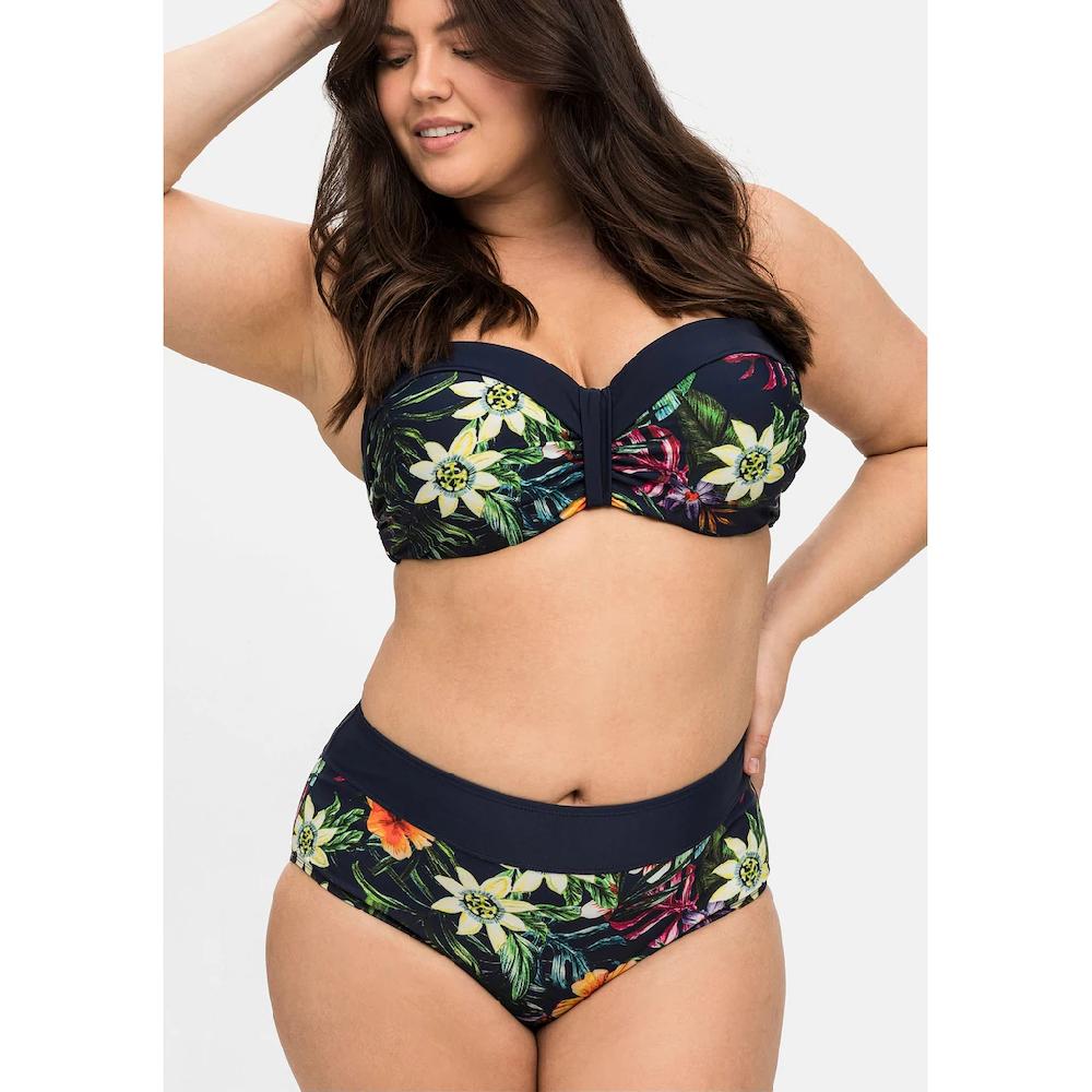 Sheego By Joe Browns Bikini-Hose »Große Größen« Mit Blumendruck Und Shaping-Einsatz Online Kaufen