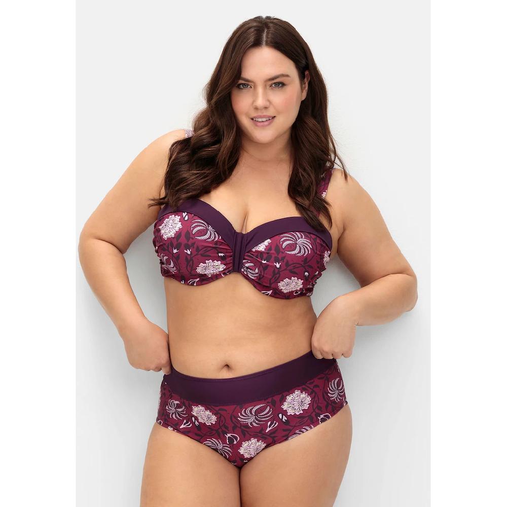 sheego by Joe Browns Bikini-Hose »Große Größen« mit Blumendruck und Shaping-Einsatz
