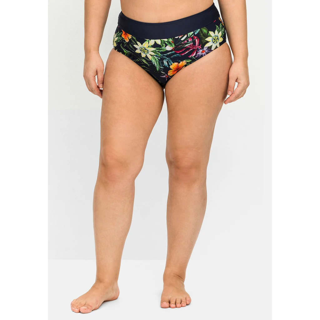 sheego by Joe Browns Bikini-Hose »Große Größen« mit Blumendruck und Shaping-Einsatz online kaufen