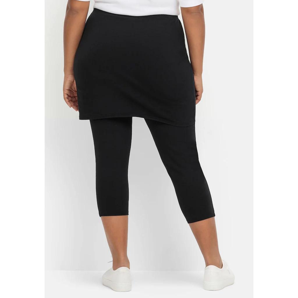 Sheego By Joe Browns Leggings »Große Größen« Mit Angesetztem Minirock