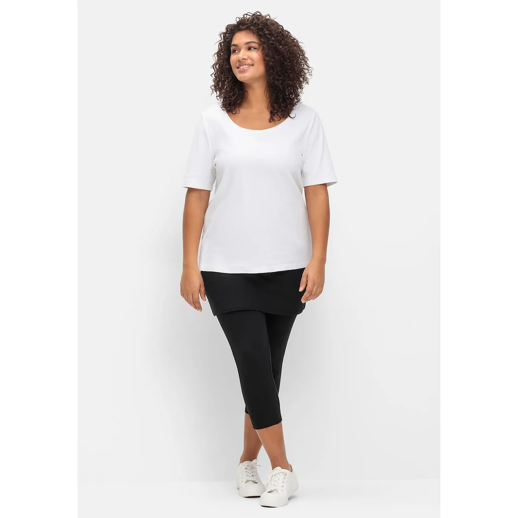 Sheego By Joe Browns Leggings »Große Größen« Mit Angesetztem Minirock