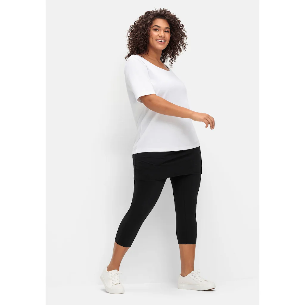 sheego by Joe Browns Leggings »Große Größen« mit angesetztem Minirock