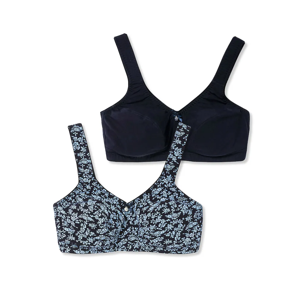 Sheego Entlastungs-BH »Große Größen« Im Doppelpack Bügellos Online Kaufen