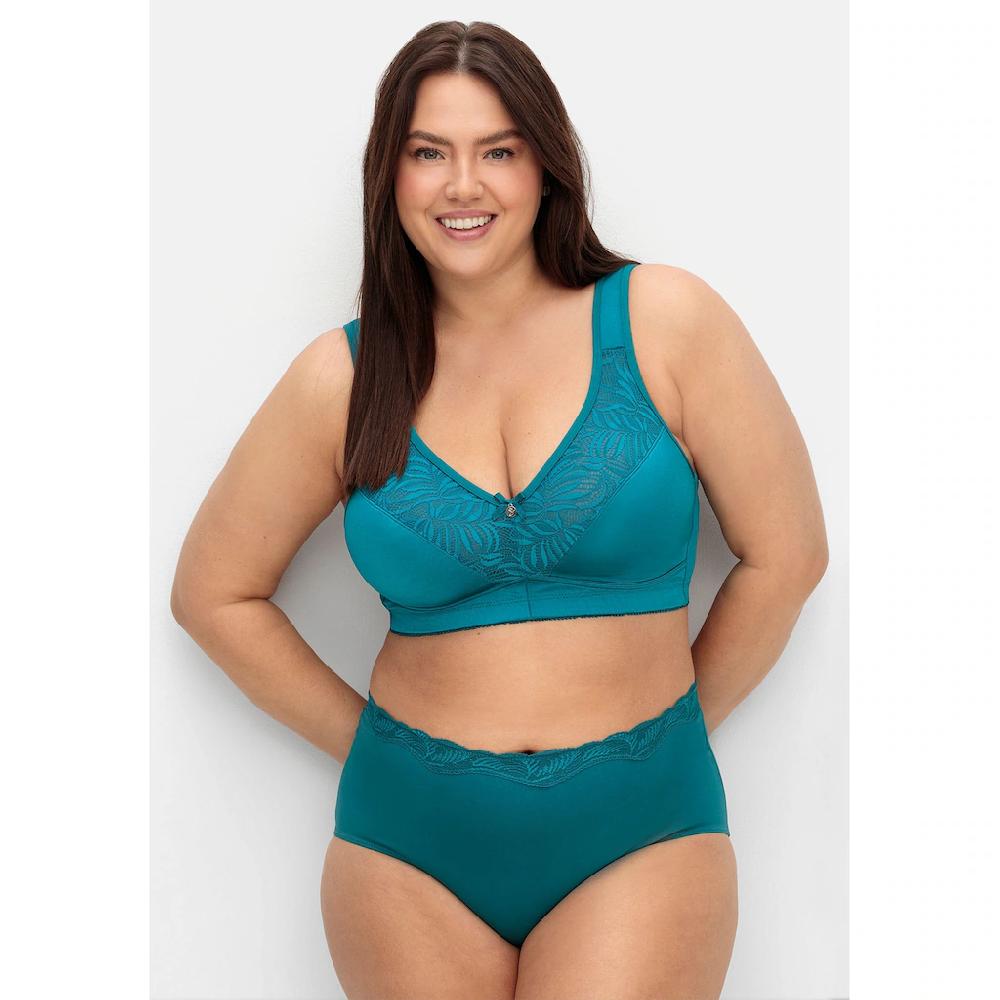 Sheego Entlastungs-BH »Große Größen« ohne Bügel mit Spitze online kaufen