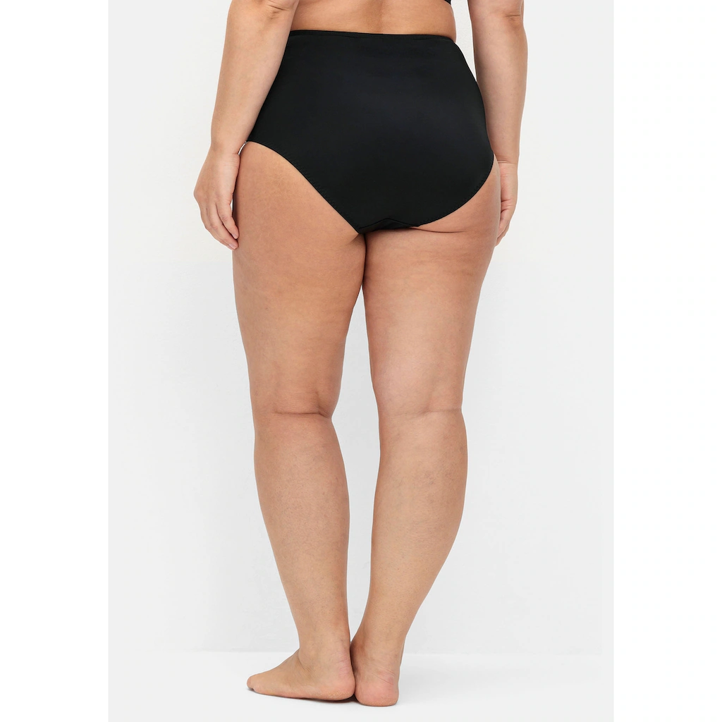 Sheego High-Waist-Slip »Große Größen« Im Doppelpack Mit Spitzeneinsatz