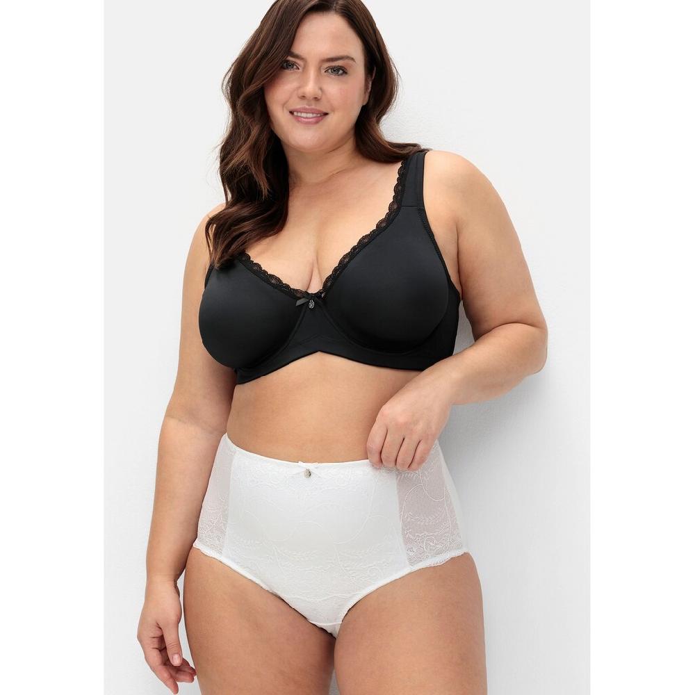 Sheego High-Waist-Slip »Große Größen« Im Doppelpack Mit Spitzeneinsatz