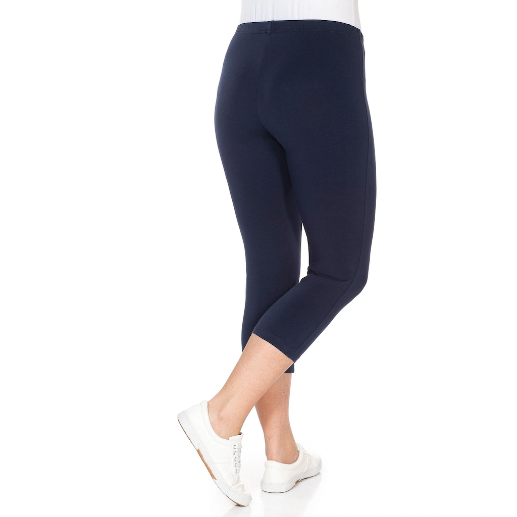 Sheego Leggings »Große Größen« In Capri-Länge