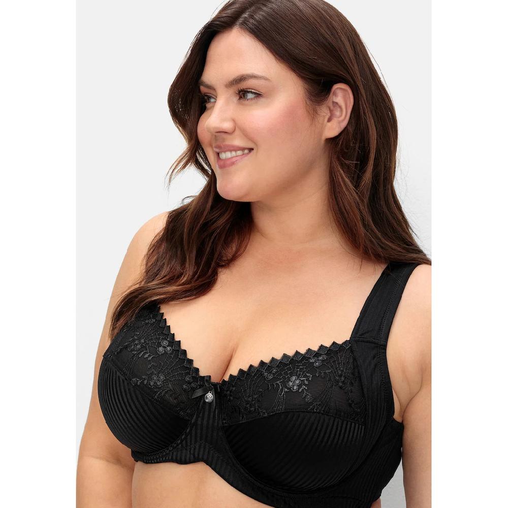 Sheego Minimizer-BH »Große Größen« Mit Floraler Spitze Und Formbügeln Online Bestellen