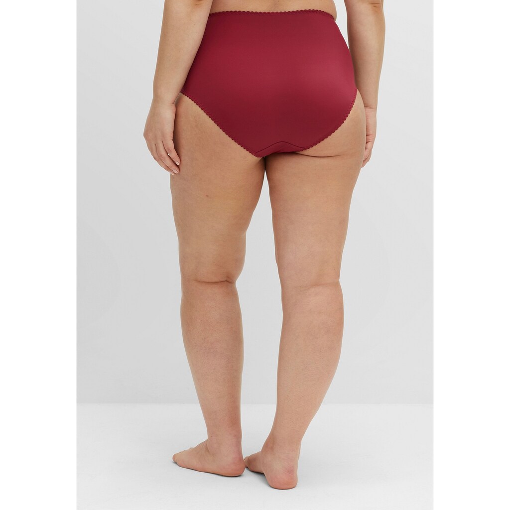 Sheego Slip »Große Größen« Mit Leicht Transparenter Spitze Online Bestellen