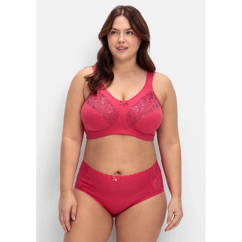 Sheego Slip »Große Größen« (Spar-Pack) Im Doppelpack Mit Spitzendetails Online Bestellen