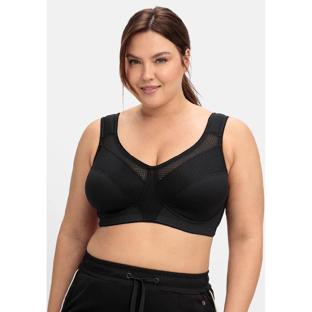 Sheego Sport-BH »Große Größen« aus COOLMAX® mit Netzeinsätzen online bestellen