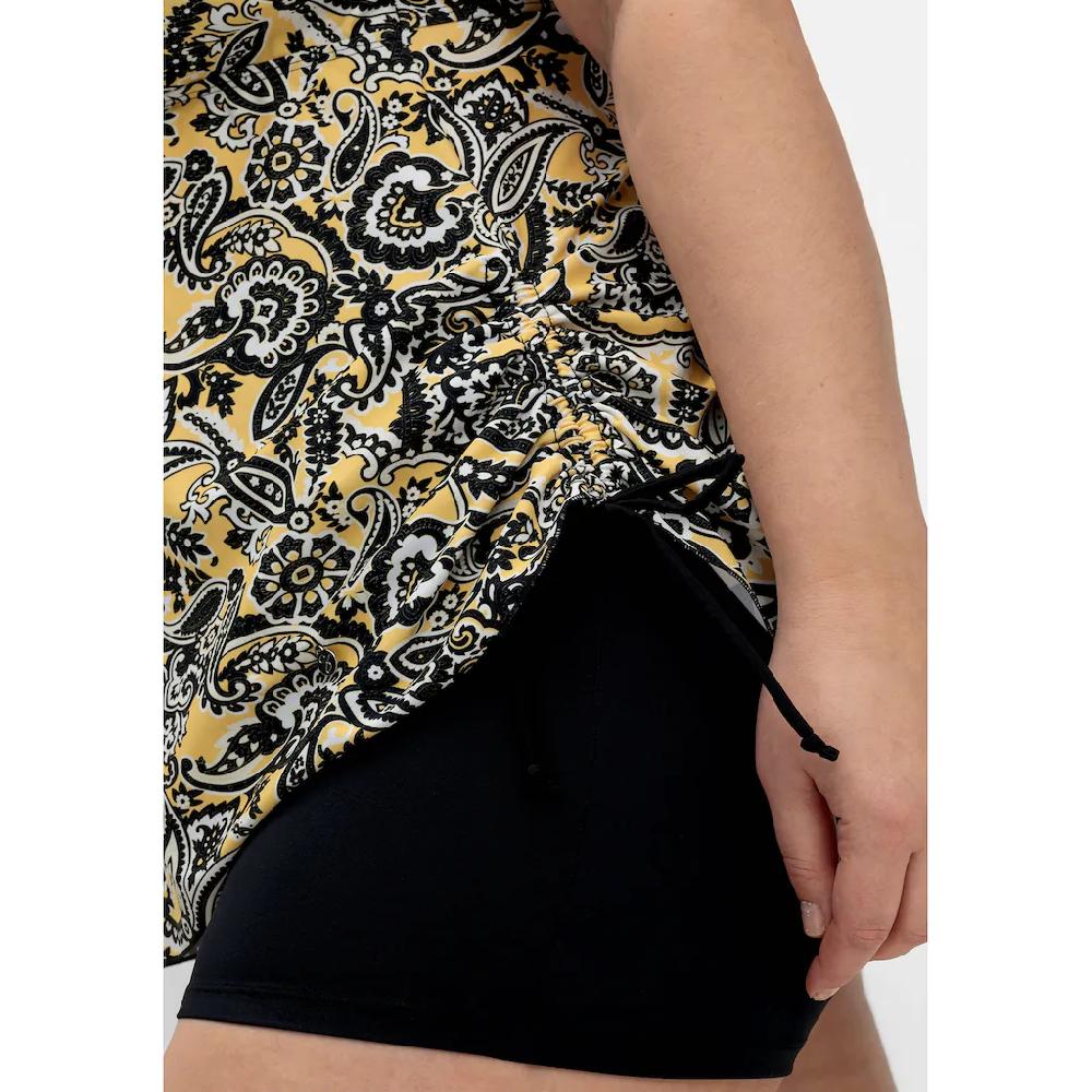 Sheego Tankini-Top »Große Größen« Im Paisleymuster Mit Seitlicher Raffung Kaufen
