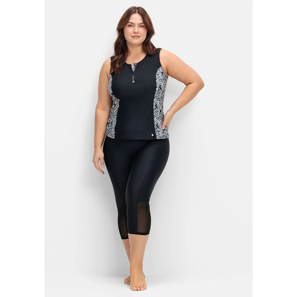 Sheego Tankini-Top »Große Größen« Mit Soft Cups Und Front-Zipper Online Bestellen