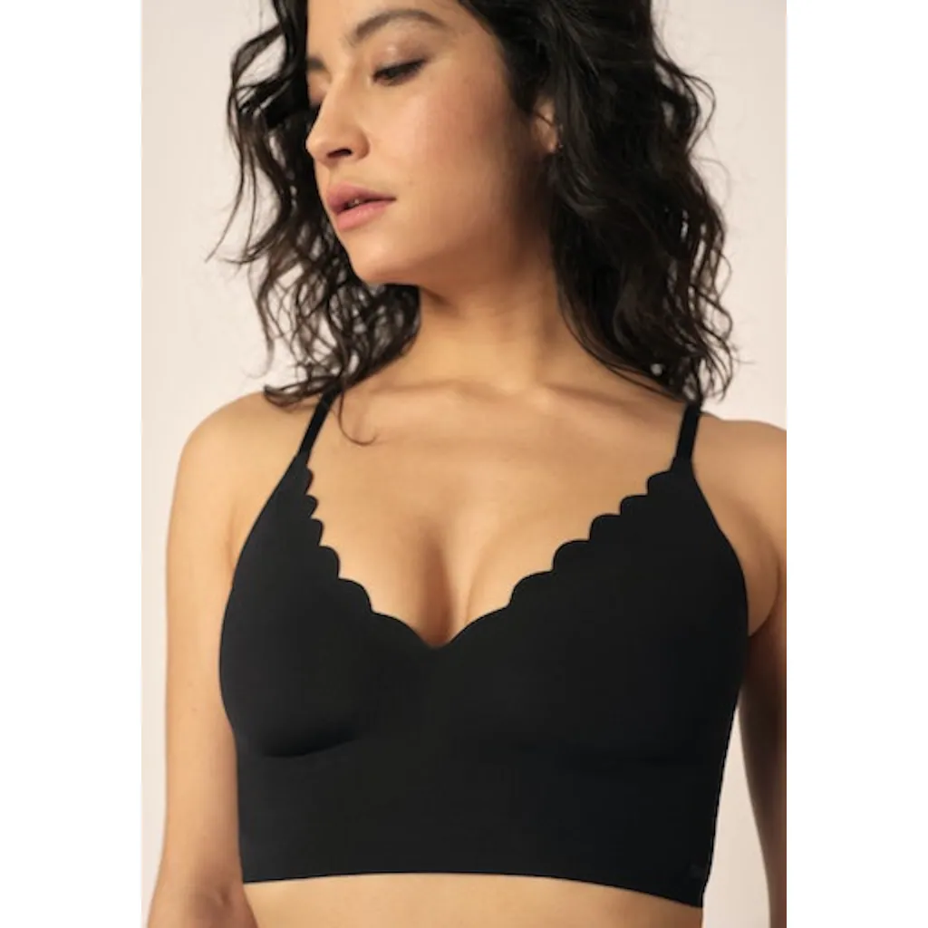 Skiny Bustier »Micro Essentials« Crop Top Herausnehmbare Pads Und Verstellbare Träger Online Bestellen