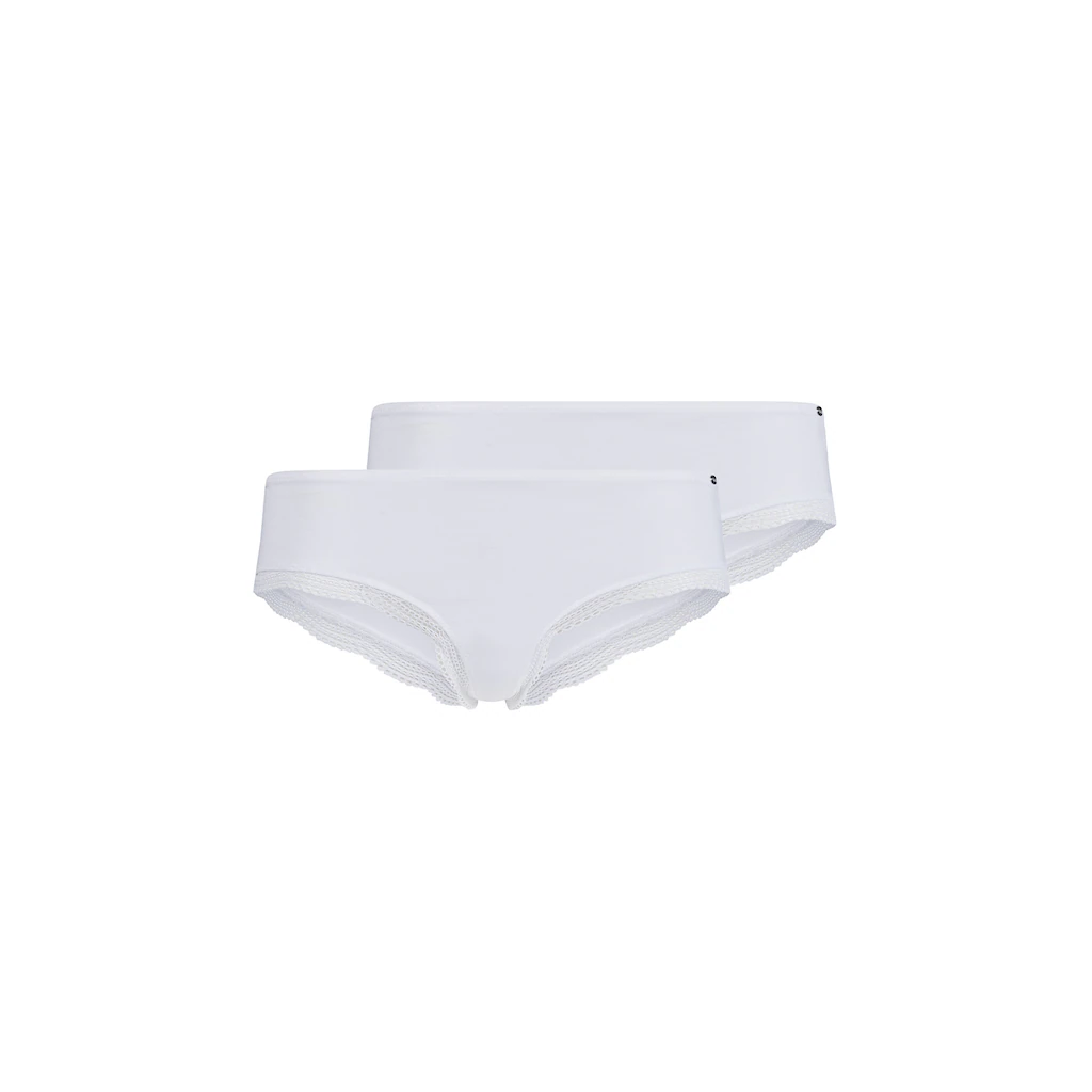 Skiny Panty »Classicotton« (2er Pack) Umlaufende Spitze am Beinabschluss