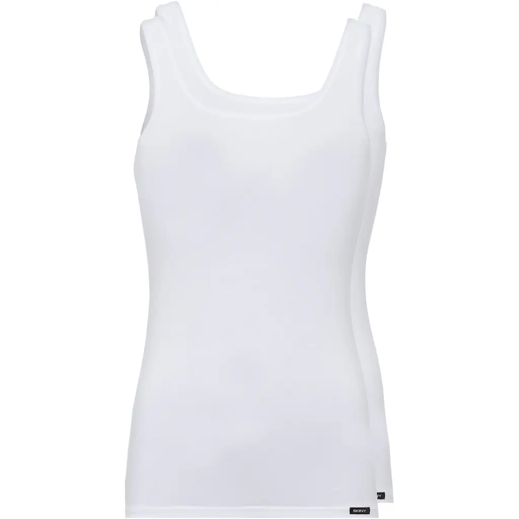 Skiny Unterhemd (2er Pack) Mit Kleinem Weblabel Am Saum Online Kaufen