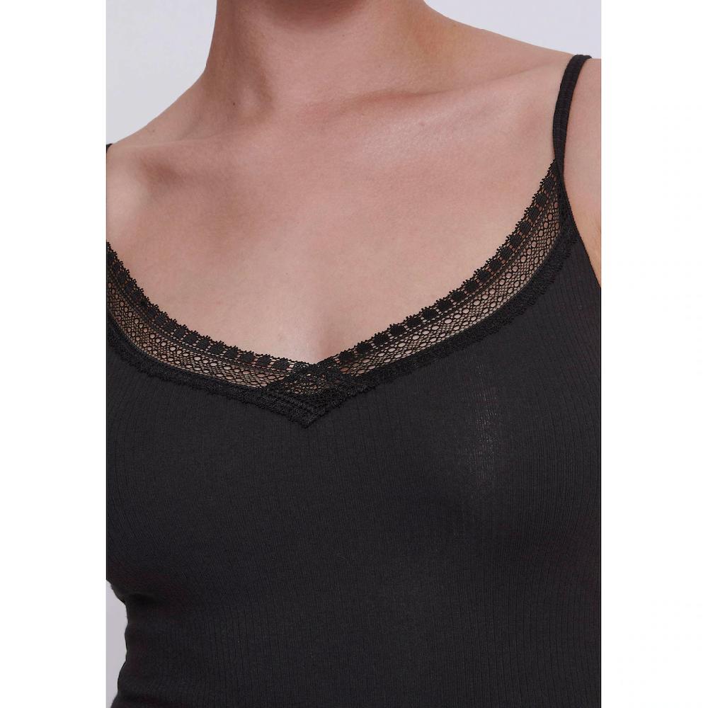 Sloggi Body »GO Ribbed Body« Weiche Rippware Mit Spitzenbesatz ▷ Für